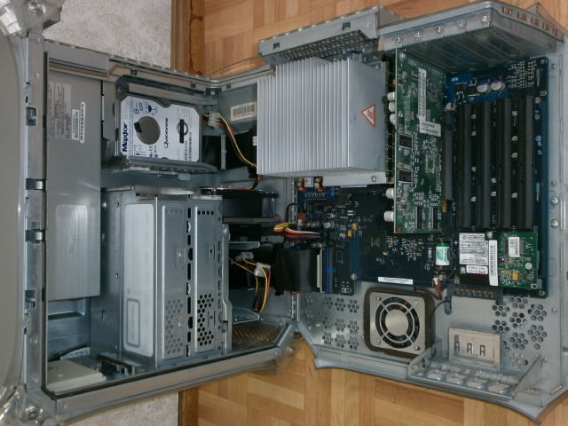 ☆修理済み電源搭載 Apple PowerMacG4 MDD 1.25GHz DP OS9単独起動可