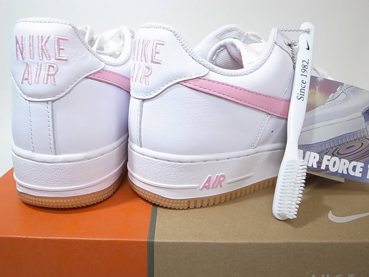 【送料無料 即決】NIKE AIR FORCE 1 LOW RETRO COLOR OF THE MONTH白xピンクxガムソール30cm US12新品DM0576-101 エアフォース1 40周年記念_画像3