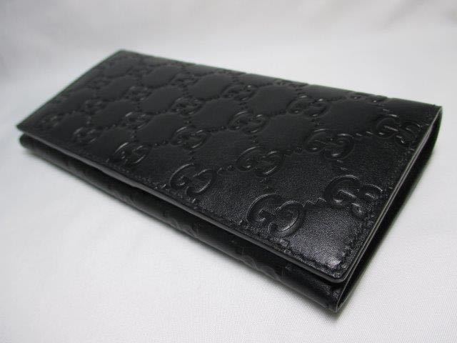 未使用に近い超美品 GUCCI グッチ GG 長財布 メンズ シマ 未使用に近い超美品 GUCCI グッチ GG 長財布 メンズ シマ