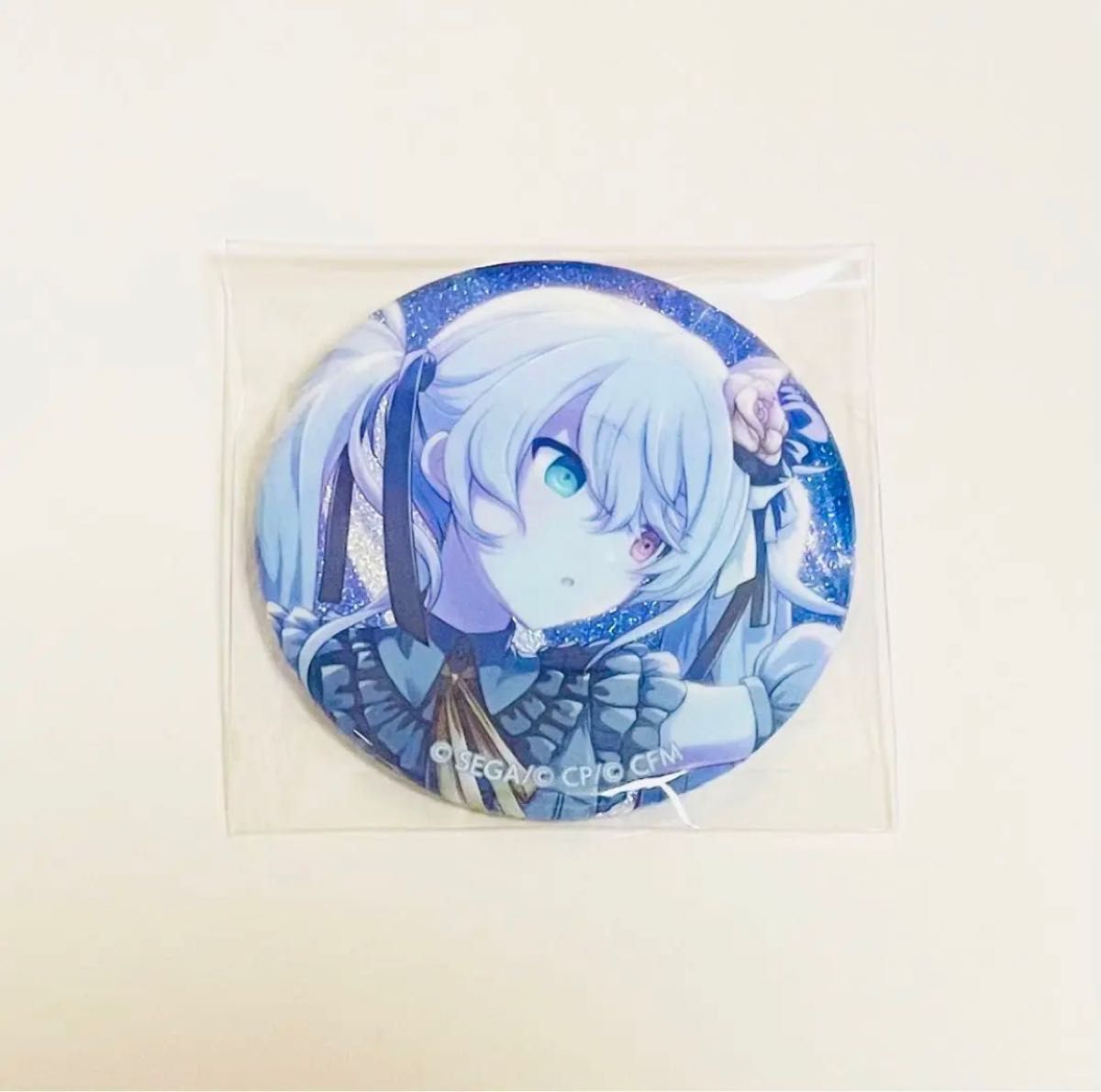 プロセカ 初音ミク ニーゴミク グリッター缶バッジ