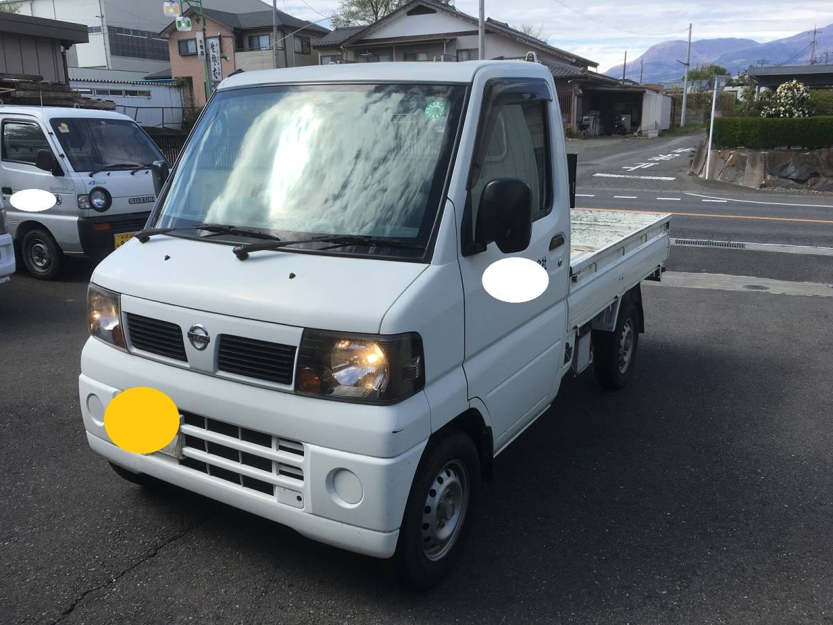 *** Heisei era 19 year /10. Nissan Clipper. light truck. flat body - repair history : none ***