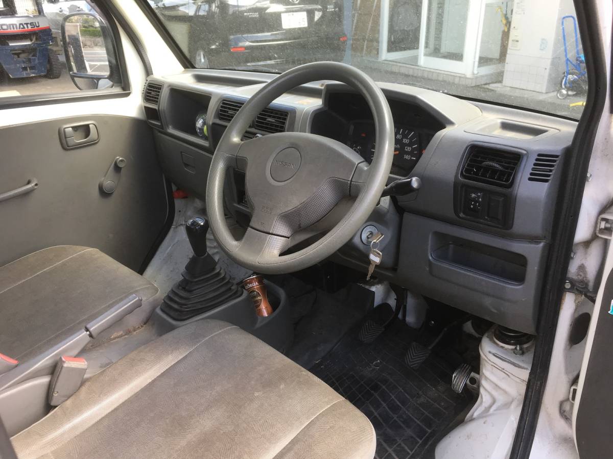 *** Heisei era 19 year /10. Nissan Clipper. light truck. flat body - repair history : none ***