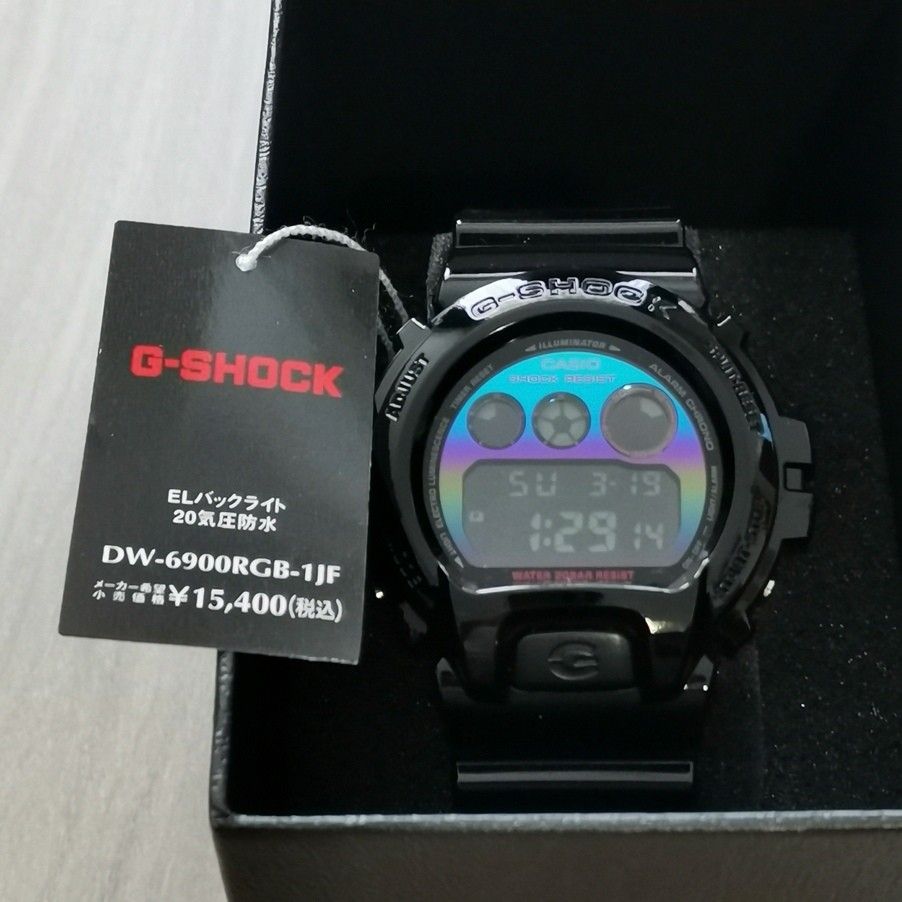 【新品未使用・国内正規品】 CASIO G-SHOCK DW-6900RGB-1JF