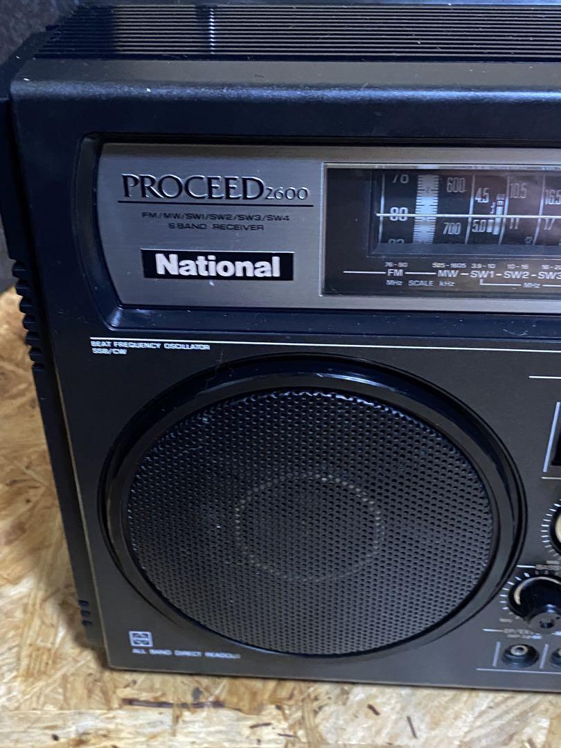 8092円 希少 昭和レトロ ラジオ RF-2600 PROCEED ナショナル 8092円 希少 昭和レトロ ラジオ RF-2600 PROCEED ナショナル