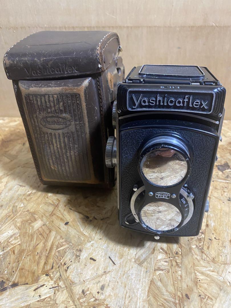 昭和レトロ YASHICA ヤシカ 2眼 カメラ-