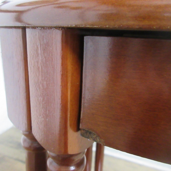 イギリス アンティーク 家具 オケージョナルテーブル サイドテーブル 花台 店舗什器 木製 英国 SMALLTABLE 6107dの画像10