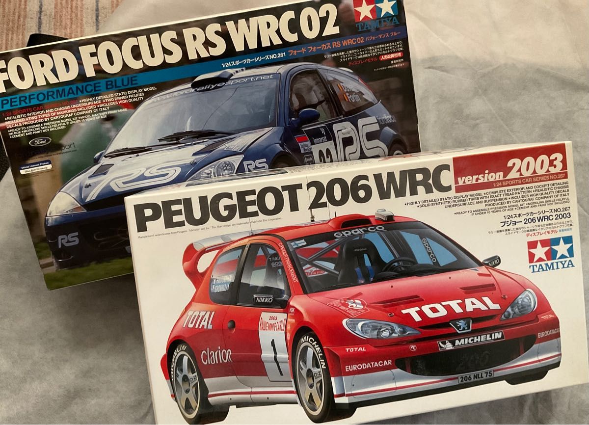 未組立 タミヤWRCラリー車2台セット(made in JAPAN) smartpools.pe