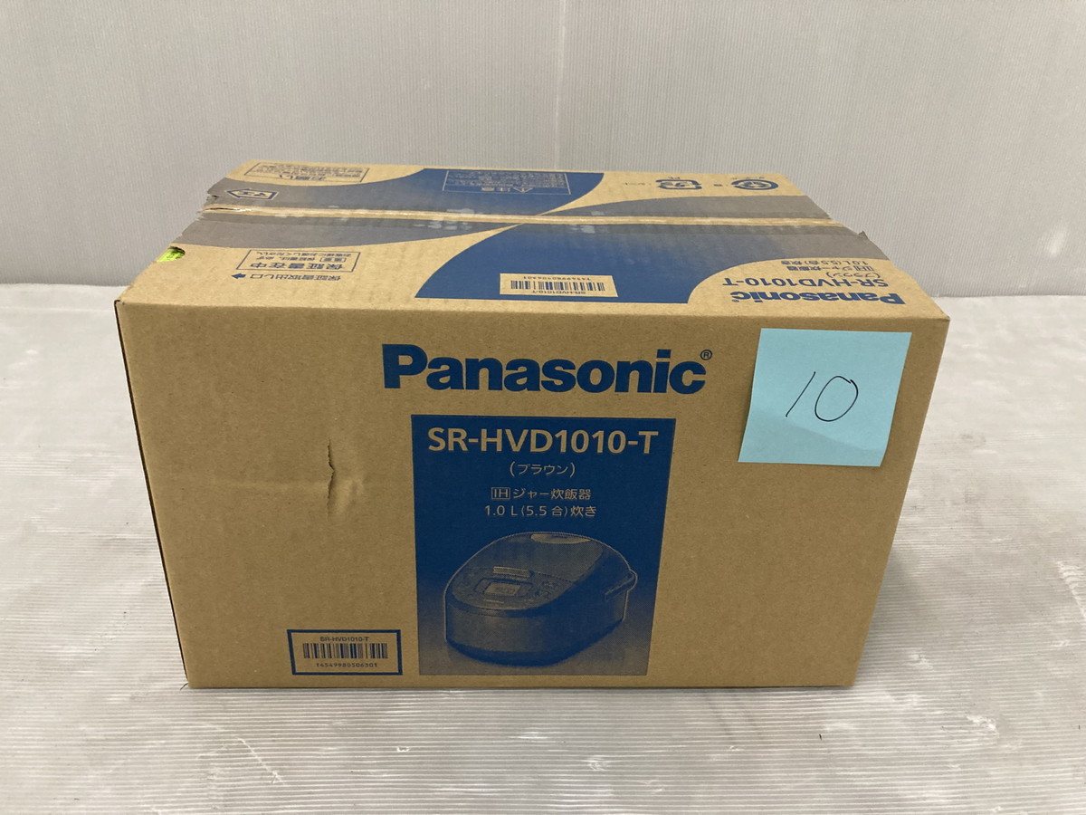 Panasonic IHジャー炊飯器 SR-HVD1010-T (ブラウン) [10]_画像1