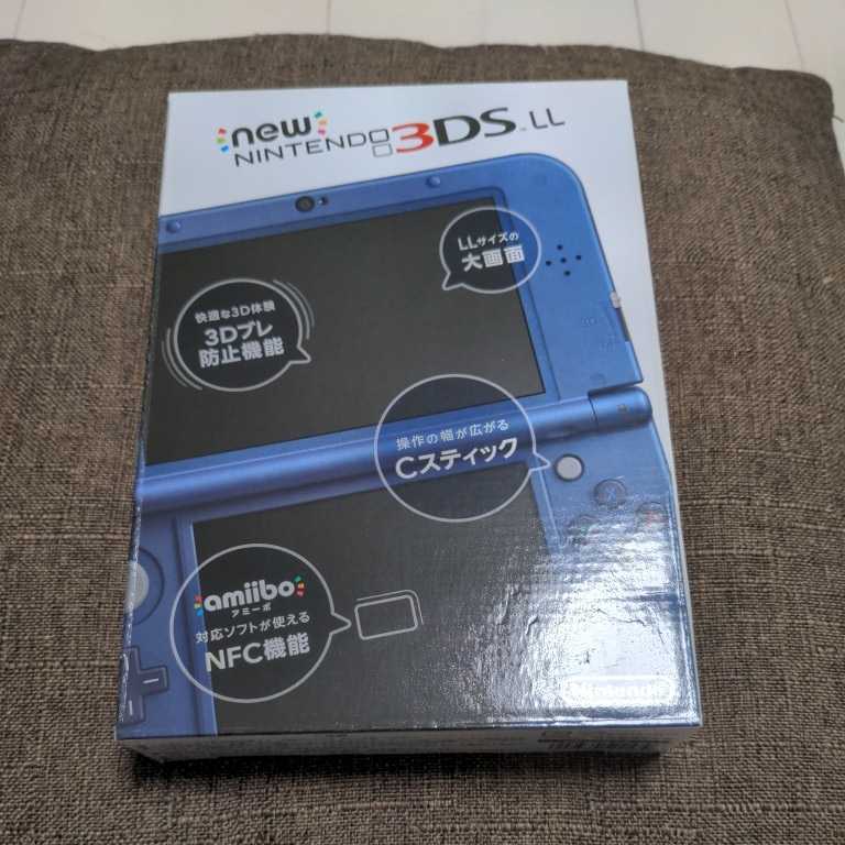 未使用品】Newニンテンドー3DS LL メタリックブルー sitqurrotaayun