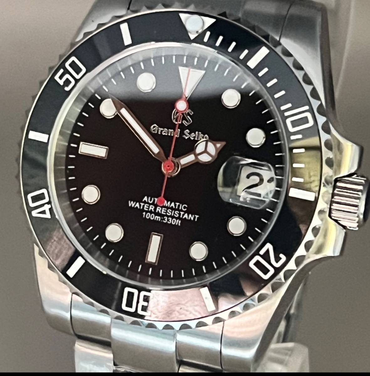 Yahoo!オークション - SEIKO MOD NH35 カスタム 赤針 ブラック Yahoo!オークション - SEIKO MOD NH35 カスタム 赤針 ブラック