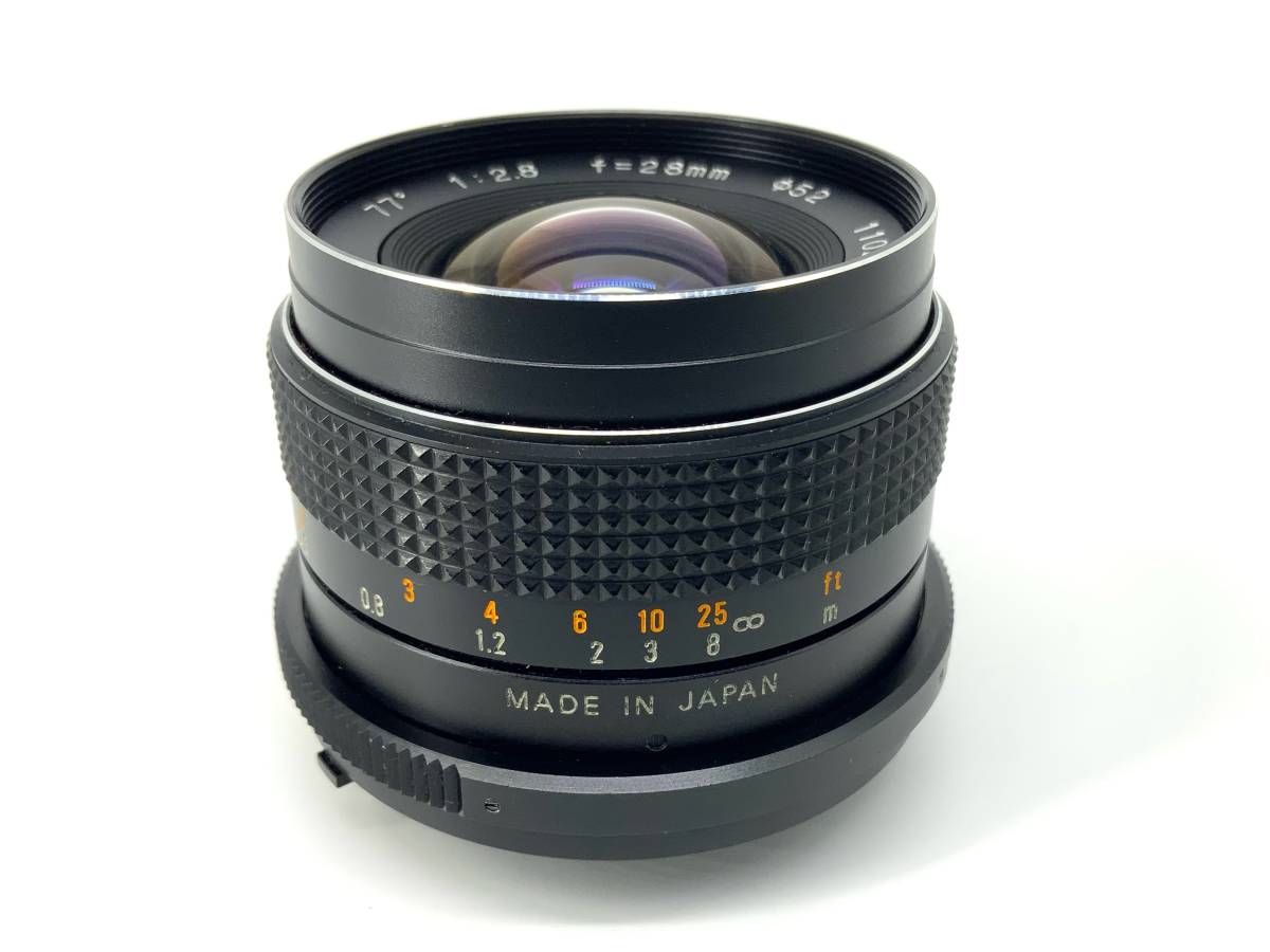 ★光学外観ともに極上品◆レイノックス MC AUTO RAYNOX 28mm F:2.8◆超希少レンズ ニコン用 防湿庫保管　//dA081740_画像9