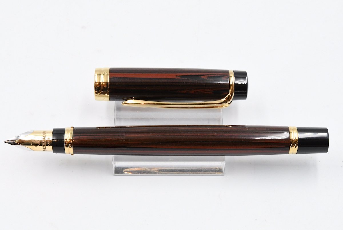 公式】 P118 新品 ワタナベ waterman ウォーターマン 18k c/f 万年筆