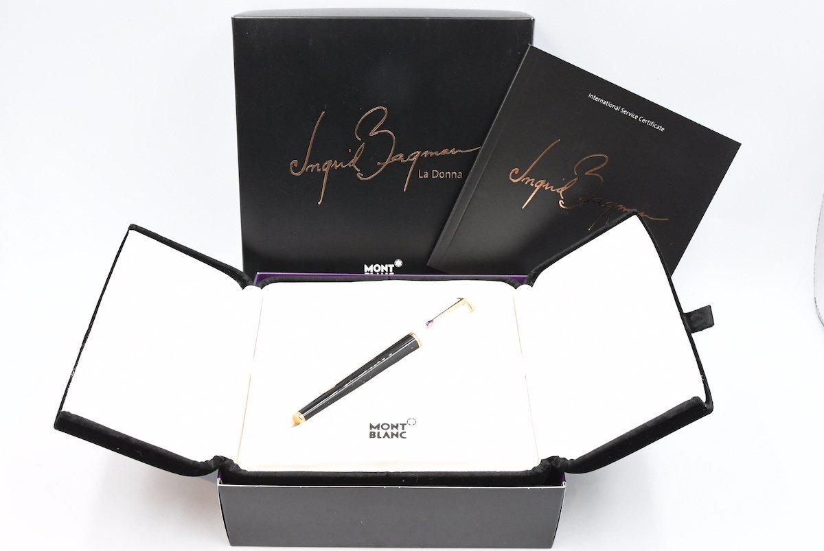 MONTBLANC モンブラン 万年筆 F 女優シリーズ イングリッド