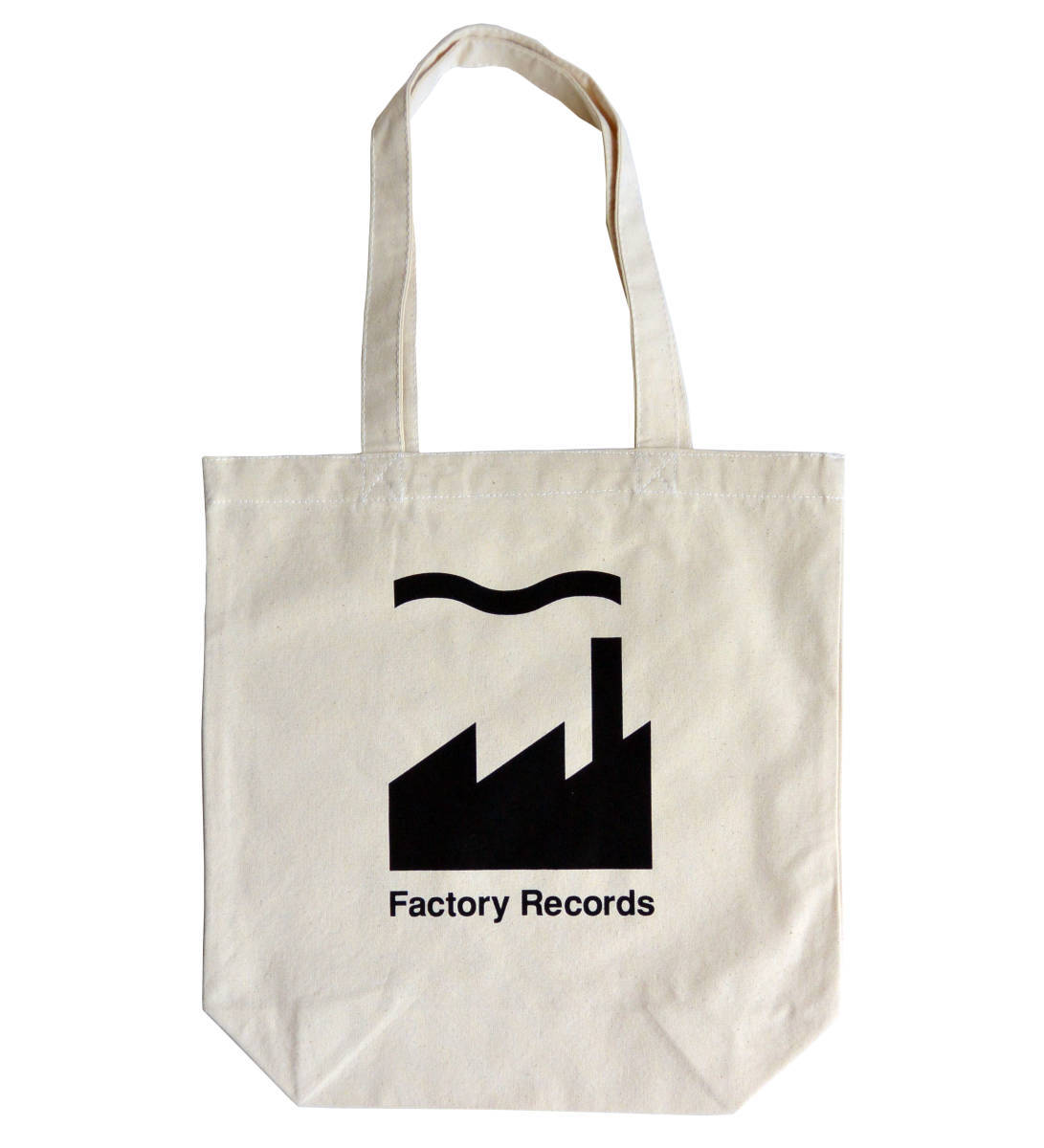 【アメリカ買付/デッドストック/即決】Factory Records/レーベル・キャンバス・トートバッグ/ナチュラル/Joy Division/New Order/H.Mondaysの画像1