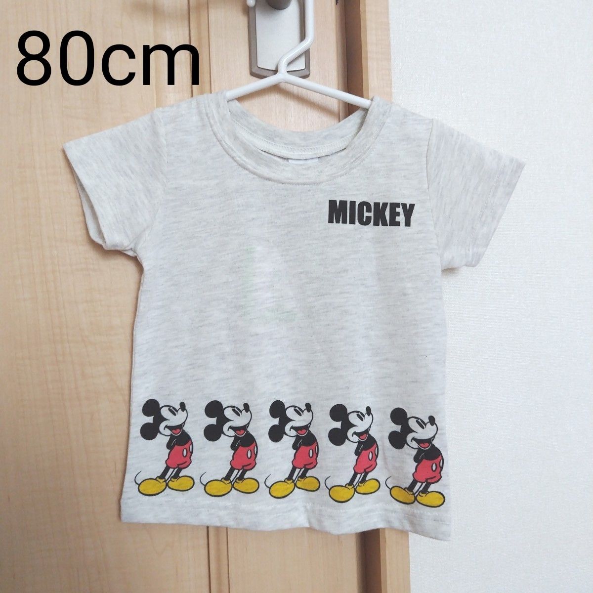 ミッキー　Tシャツ　80cm