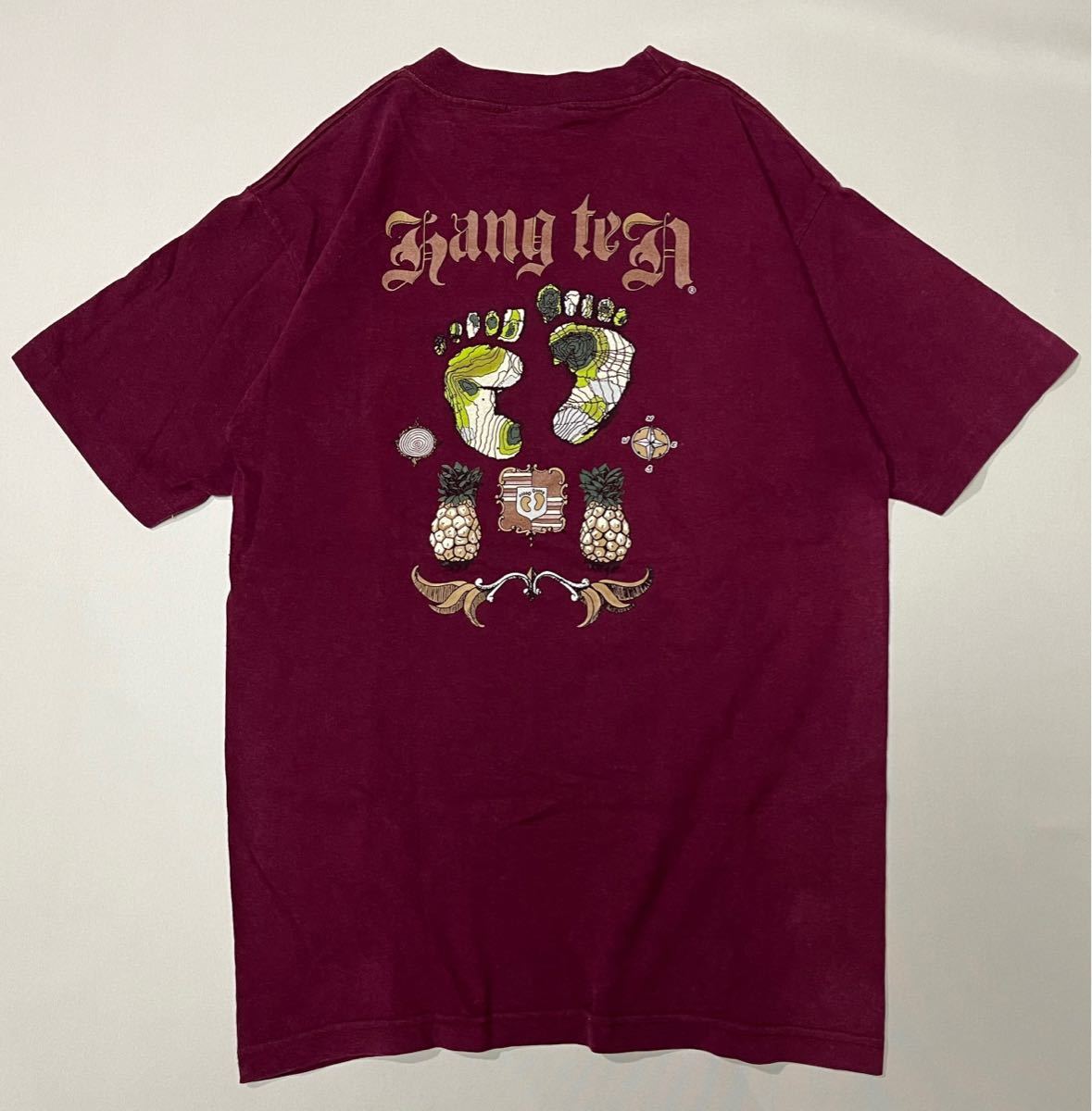 でおすすめアイテム。 TEN HANG USA製 90s ボルドー HAWAII アメカジ
