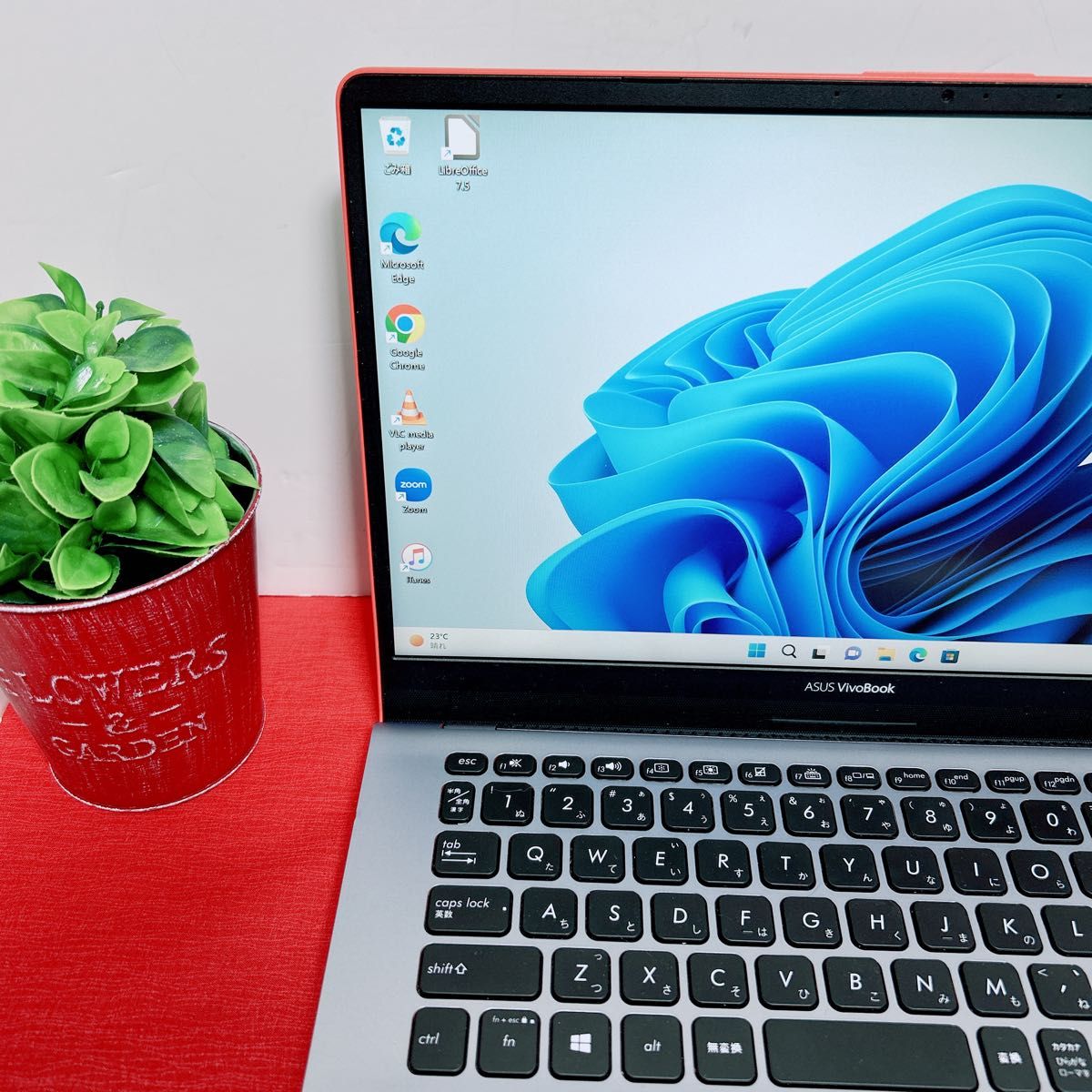 A-100【ASUS♡オシャレカラー.大容量】初心者.すぐ使えるノートパソコン-