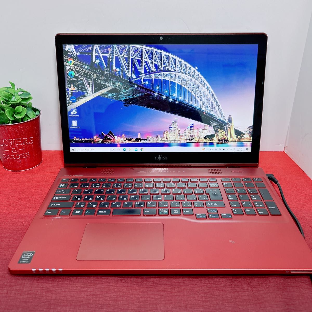 B-2【FUJITSUハイスペi7.大容量】初心者.すぐ使えるノートパソコン