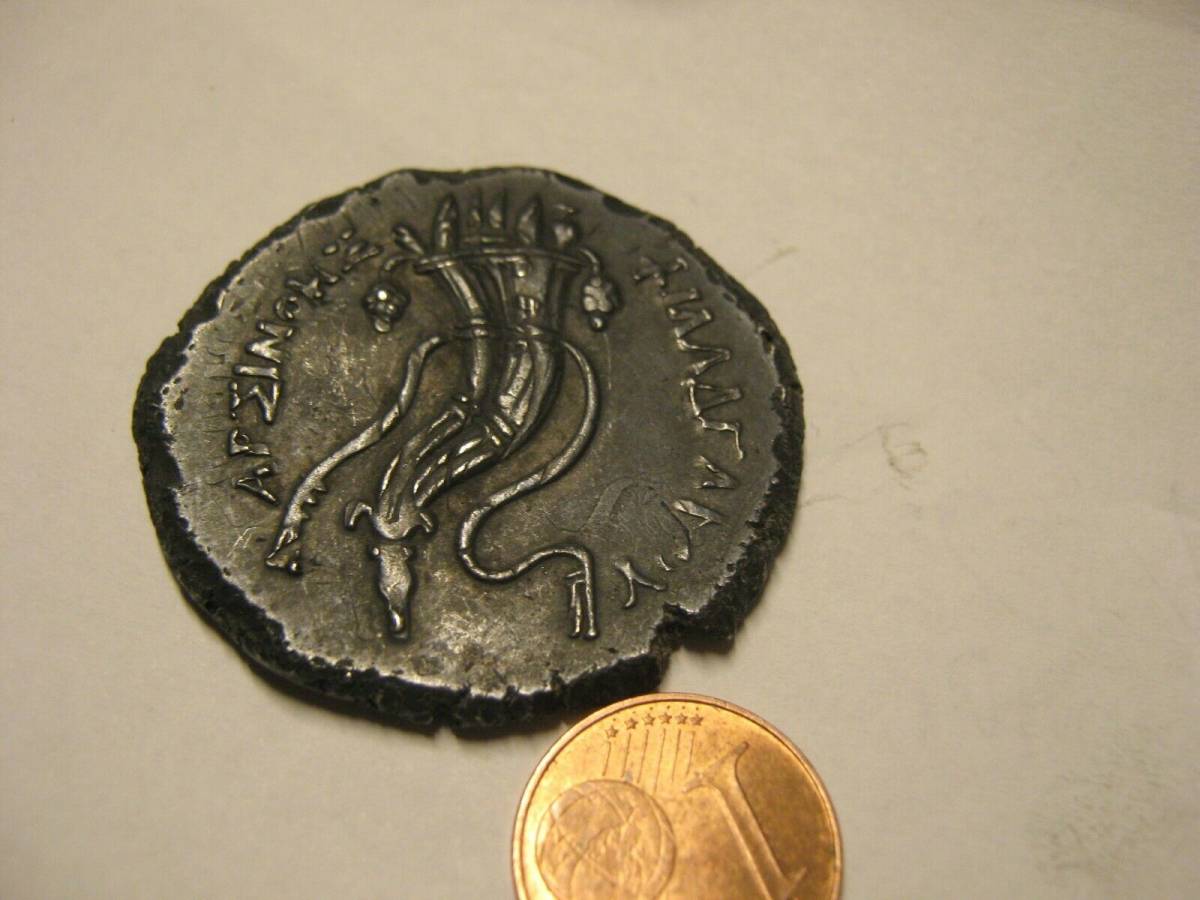 （44）　デカドラクム銀貨アルシノエ2世_画像5