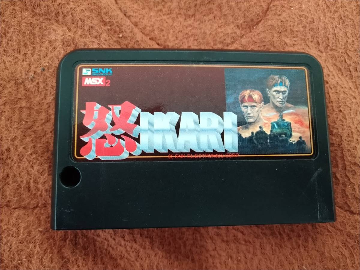 高級品市場 「怒 IKARI」MSX2 メガROMのみ SNK MSX - fathom.net