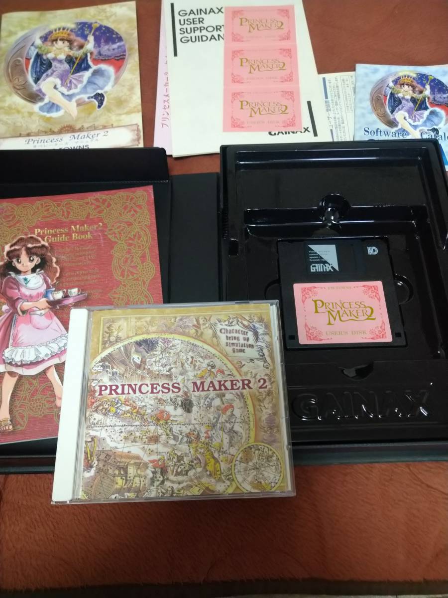 FM-TOWNS[ Princess Maker 2] box opinion attaching CD-ROMgainaks