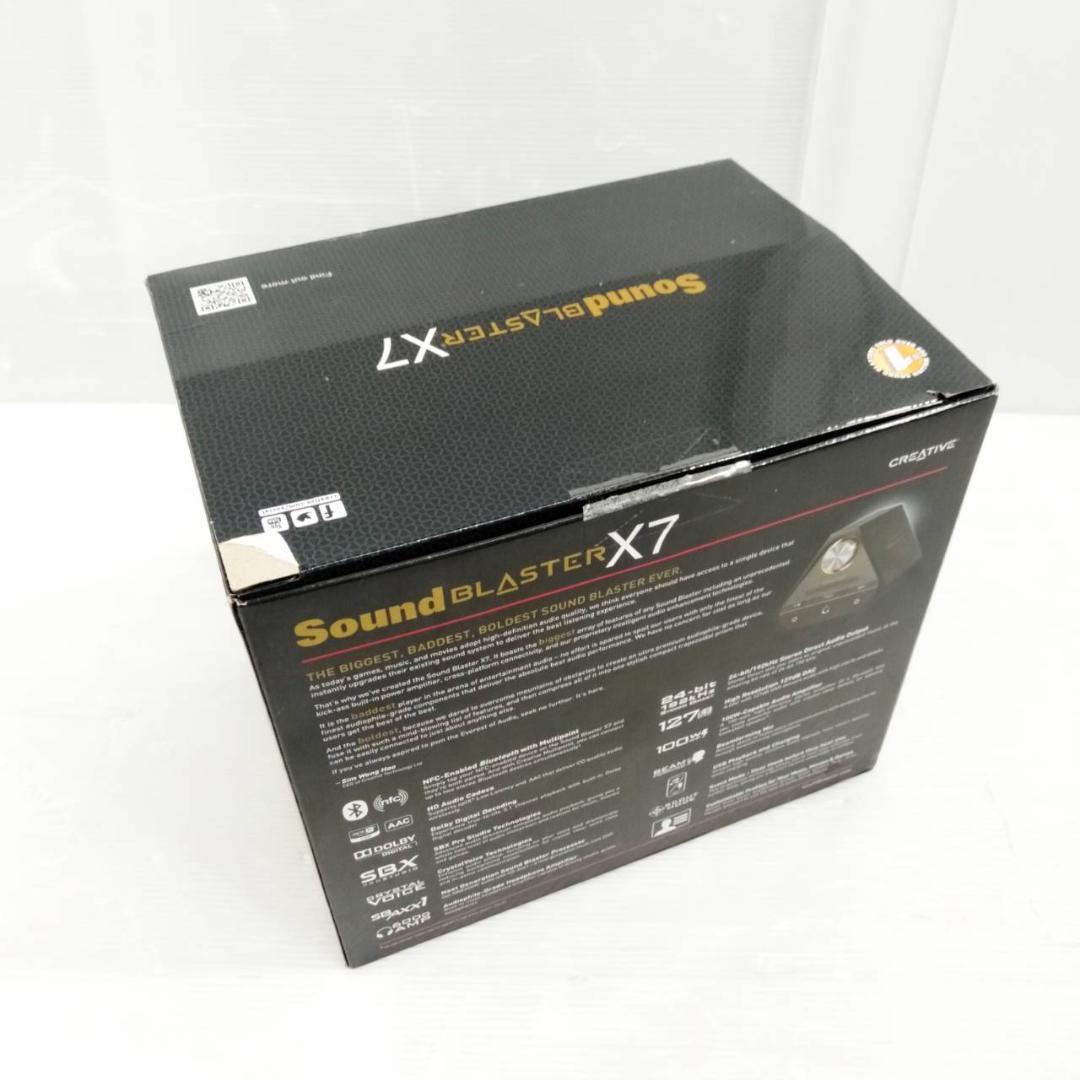 美品】Sound Blaster X7 DAC オーディオアンプ SB-X-7 | transparencia