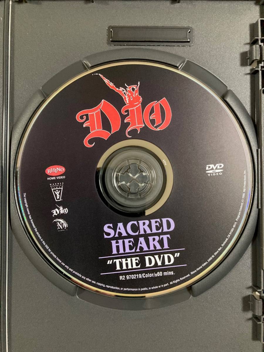 【DVD-ロック】ディオ（DIO）「SACRED HEART "THE DVD"」（レア）中古DVD（北米仕様）、USDVD盤、RO-72_画像5