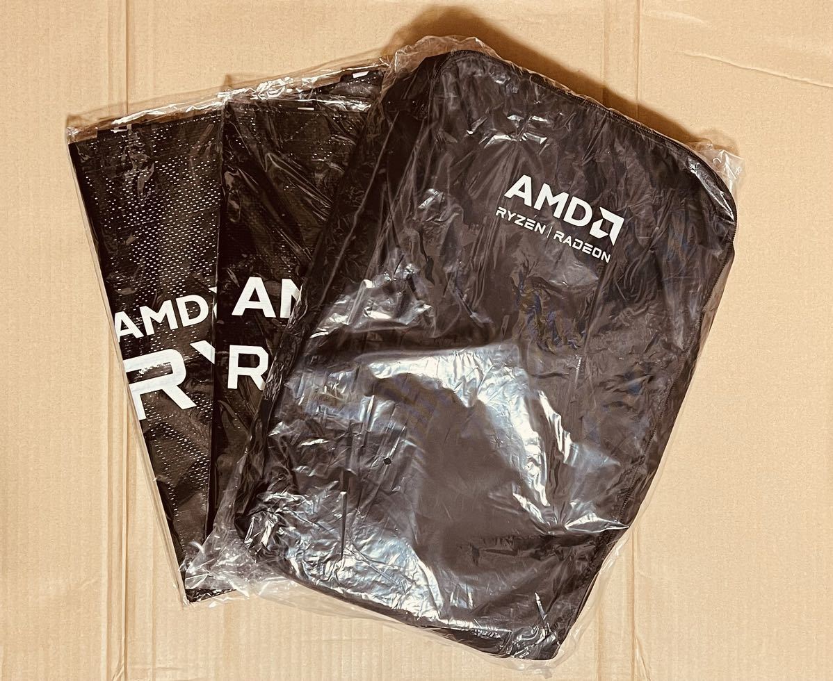 *AMD rucksack vinyl bag 2 kind PC parts Manufacturers novelty goods not for sale *