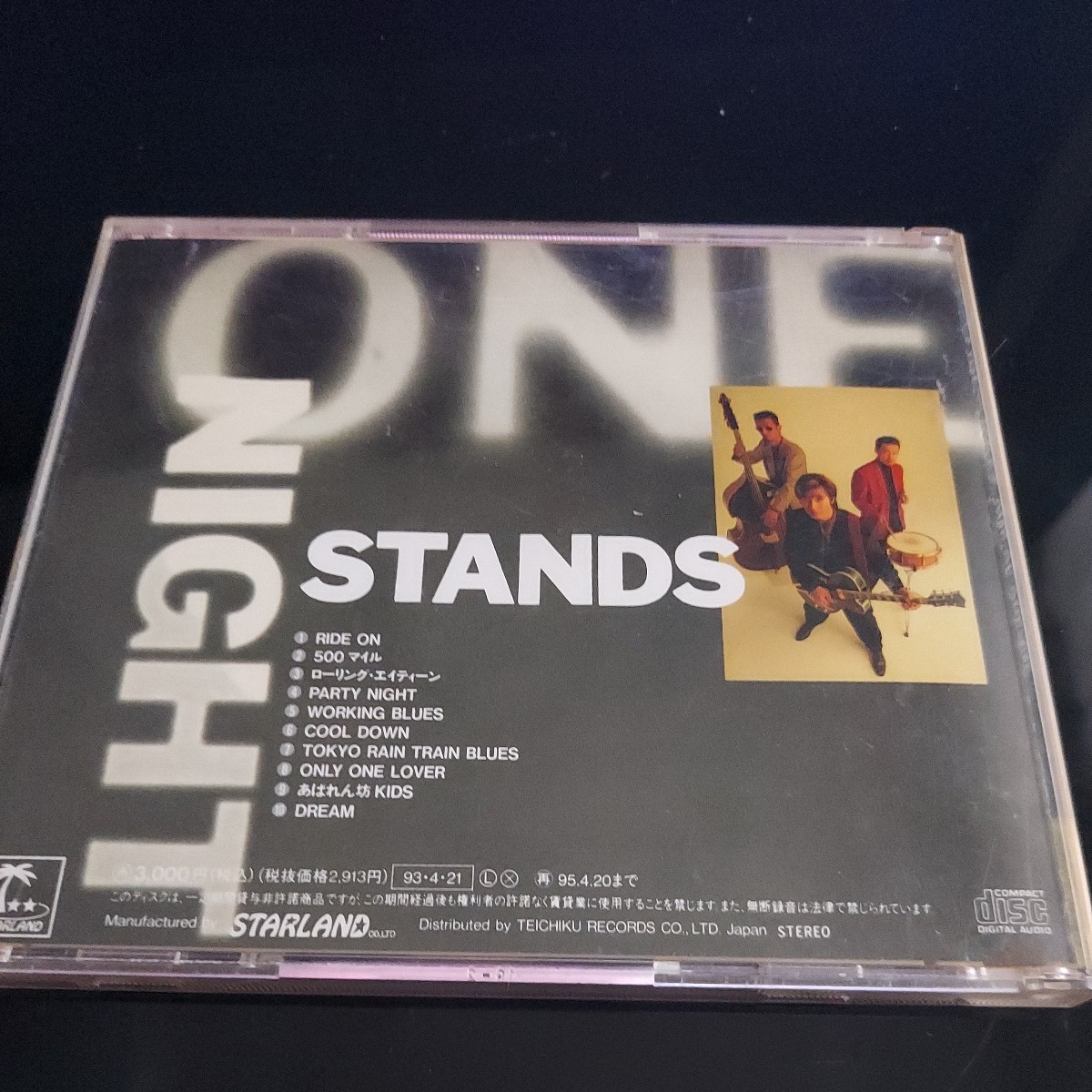 ONE NIGHT STANDS ワンナイトスタンズ　ロカビリー 3_画像2