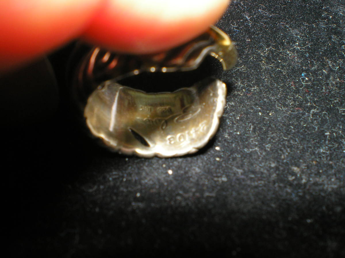 Funny Silver & 18k Ring #9.5（アメリカサイズ）_画像2