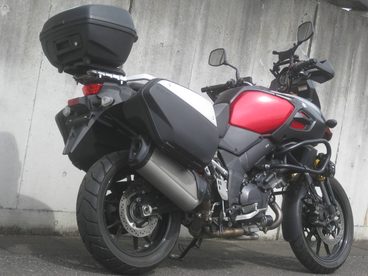 Vストローム1000 ABS V-Strom ◆17820km◆車検8年3月◆トリプルパニア&ETC装備◆ウェビックポイントプレゼント付き◆浦和発-全国名変発送OK_トリプルパニアケース付き！