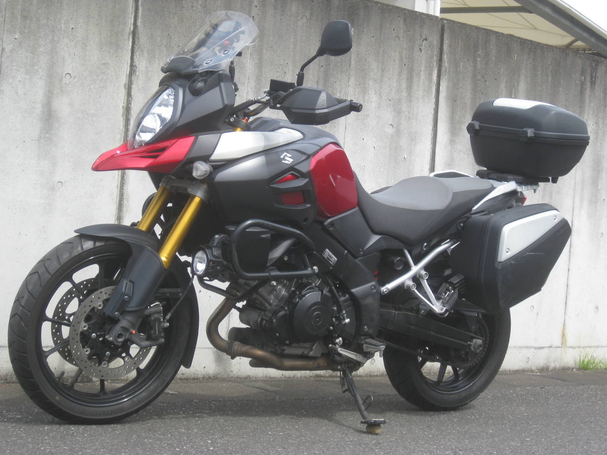 Vストローム1000 ABS V-Strom ◆17820km◆車検8年3月◆トリプルパニア&ETC装備◆ウェビックポイントプレゼント付き◆浦和発-全国名変発送OK_乗り易くカッコイイ！