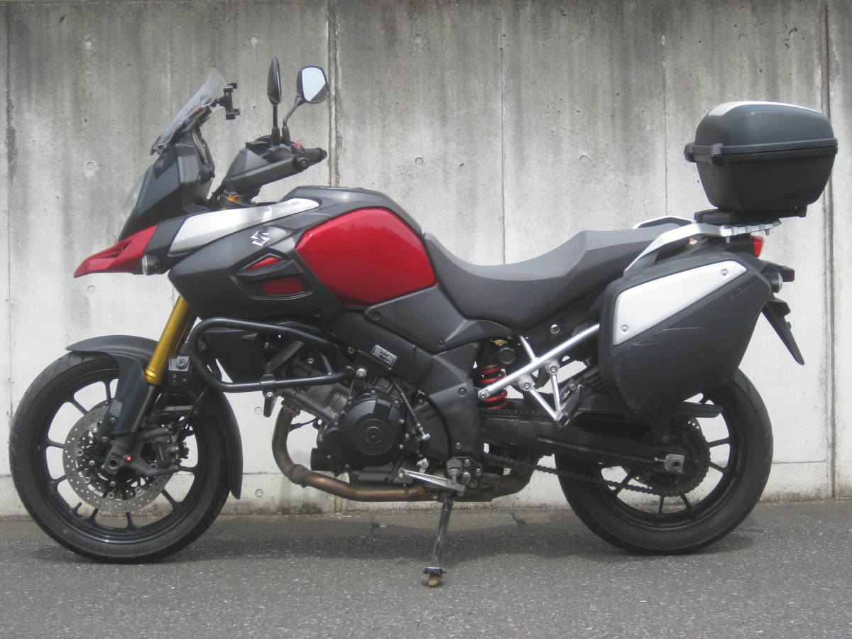 Vストローム1000 ABS V-Strom ◆17820km◆車検8年3月◆トリプルパニア&ETC装備◆ウェビックポイントプレゼント付き◆浦和発-全国名変発送OK_長旅のお供に最適！