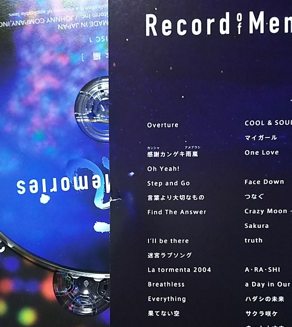 嵐 ARASHI Anniversary Tour 5×20 FILM Record of Memories Blu-ray 4
