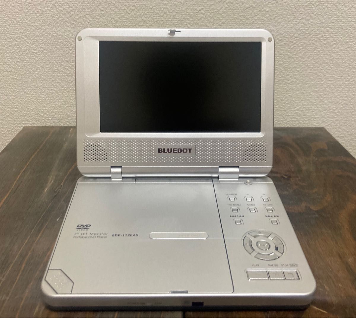 ポータブルDVDプレーヤー BLUEDOT BDP-1720AS|Yahoo!フリマ(旧 ポータブルDVDプレーヤー BLUEDOT BDP-1720AS|Yahoo!フリマ(旧