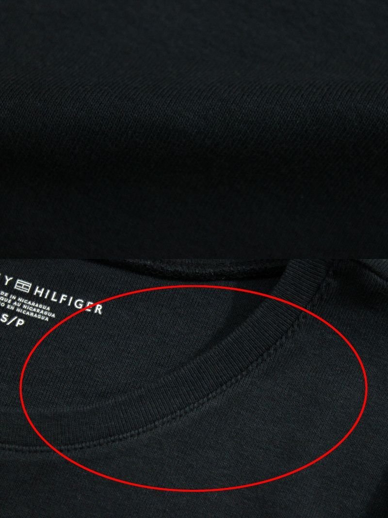 внутренний стандартный товар маленький размер прекрасный товар Tommy Hilfiger хлопок короткий рукав футболка комплект S rg963