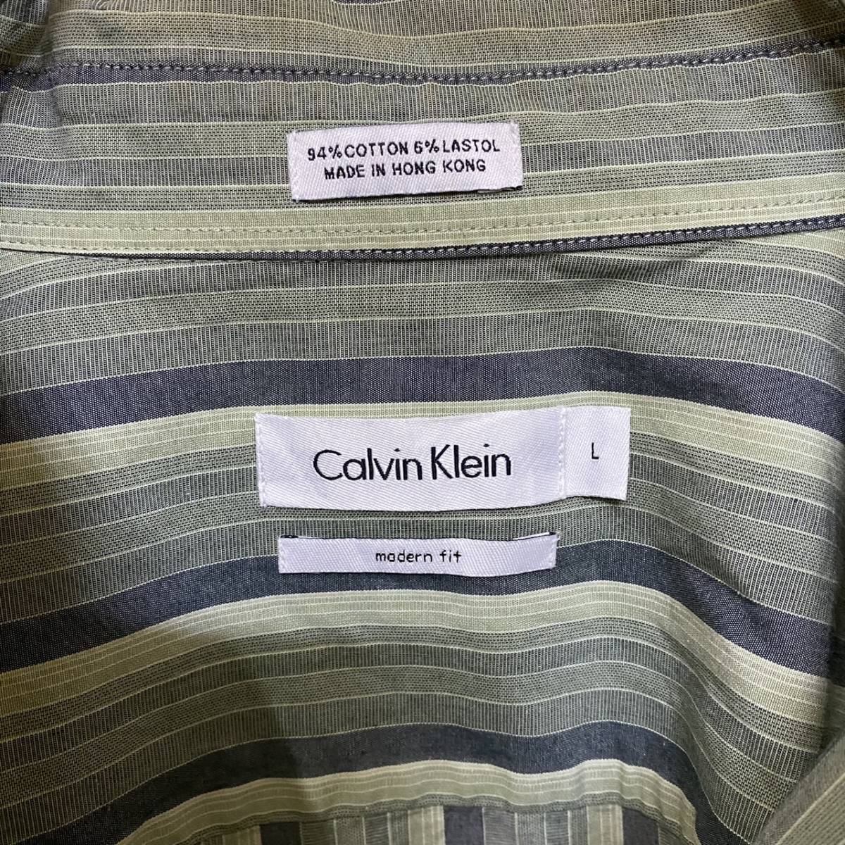 [1 jpy start ]Calvin Klein good design shirt old clothes Vintage abroad America import [862]