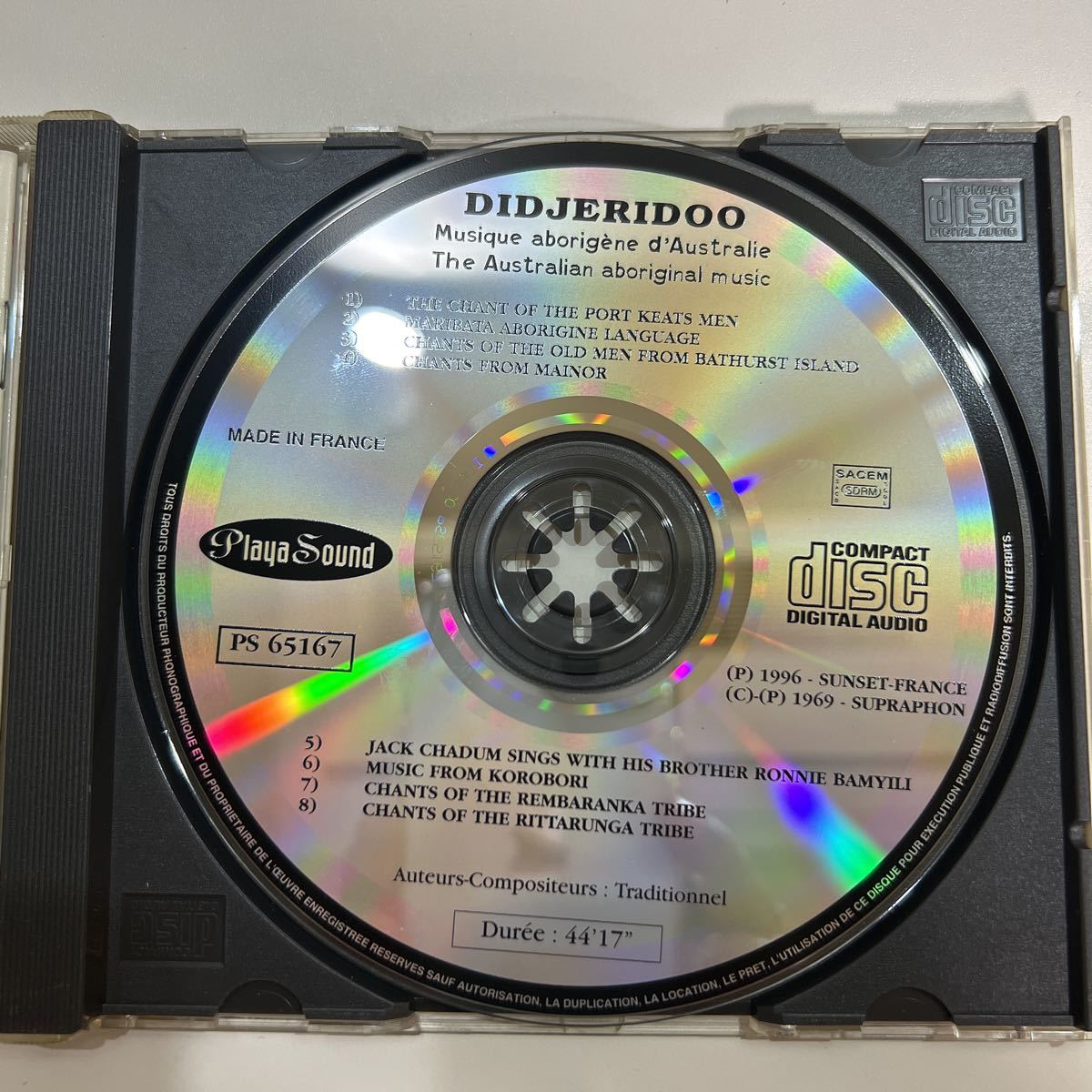 【輸入盤CD】 Didjeridoo （オムニバス）オーストラリア・アボリジニの音楽_画像3