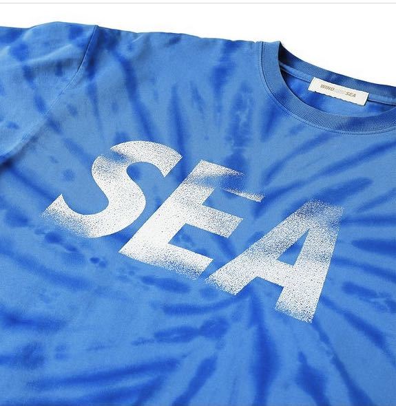 WIND AND SEA TIE-DYE L/S TEE / BLUE_TIE_DYE XLサイズ ウィンダンシー タイダイ ロングスリーブ Tシャツ TEE ブルー X-LARGE ロンT_画像4