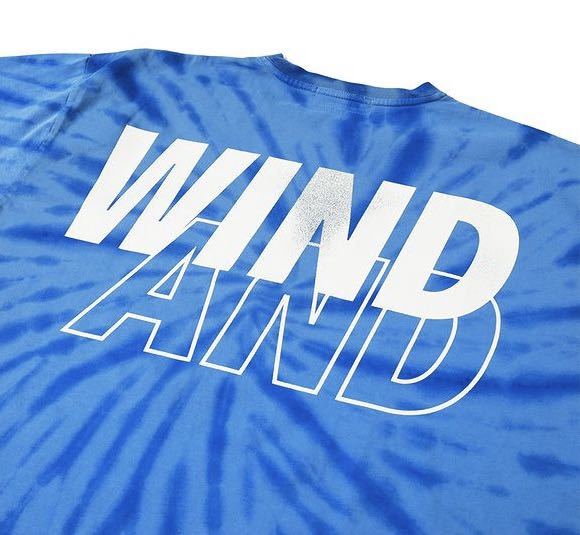 WIND AND SEA TIE-DYE L/S TEE / BLUE_TIE_DYE XLサイズ ウィンダンシー タイダイ ロングスリーブ Tシャツ TEE ブルー X-LARGE ロンT_画像5