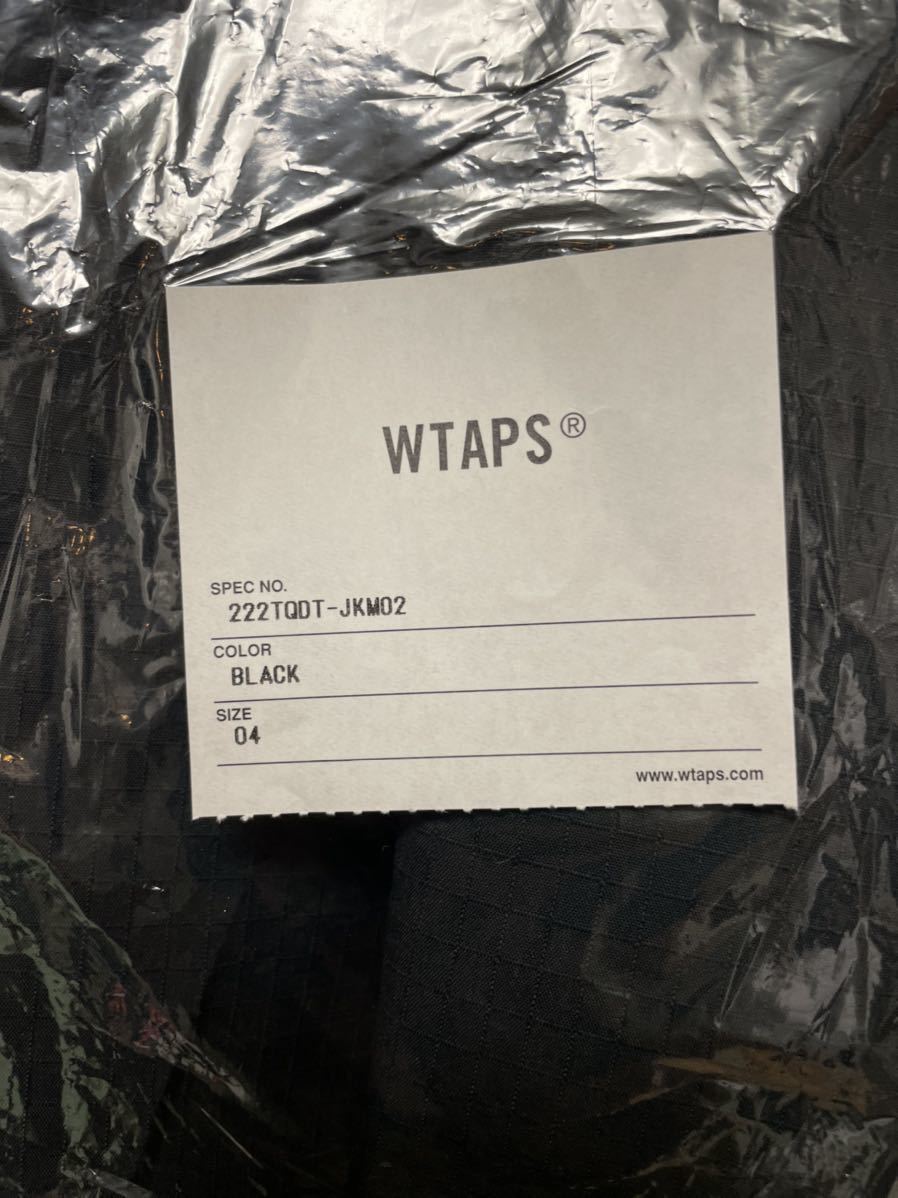 WTAPS 2022FW SMOCK 01 JACKET WTVUA BLACK XLサイズ ダブルタップス スモック ジャケットブラック X-LARGE_画像10