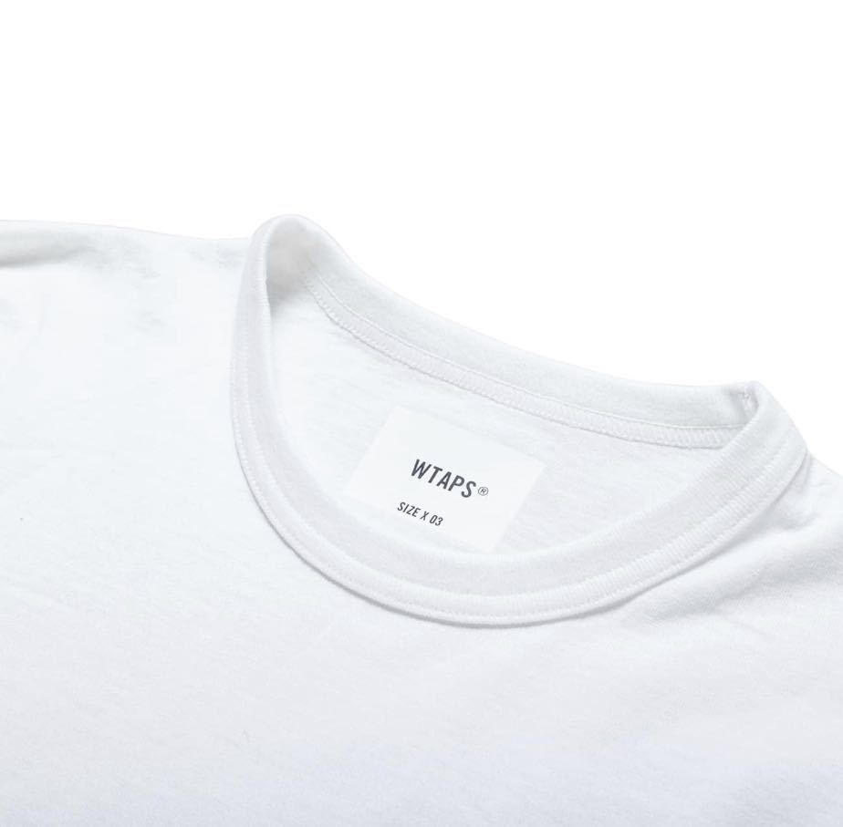 WTAPS 2023SS DESIGN 01 SS TEE WHITE XLサイズ ダブルタップス