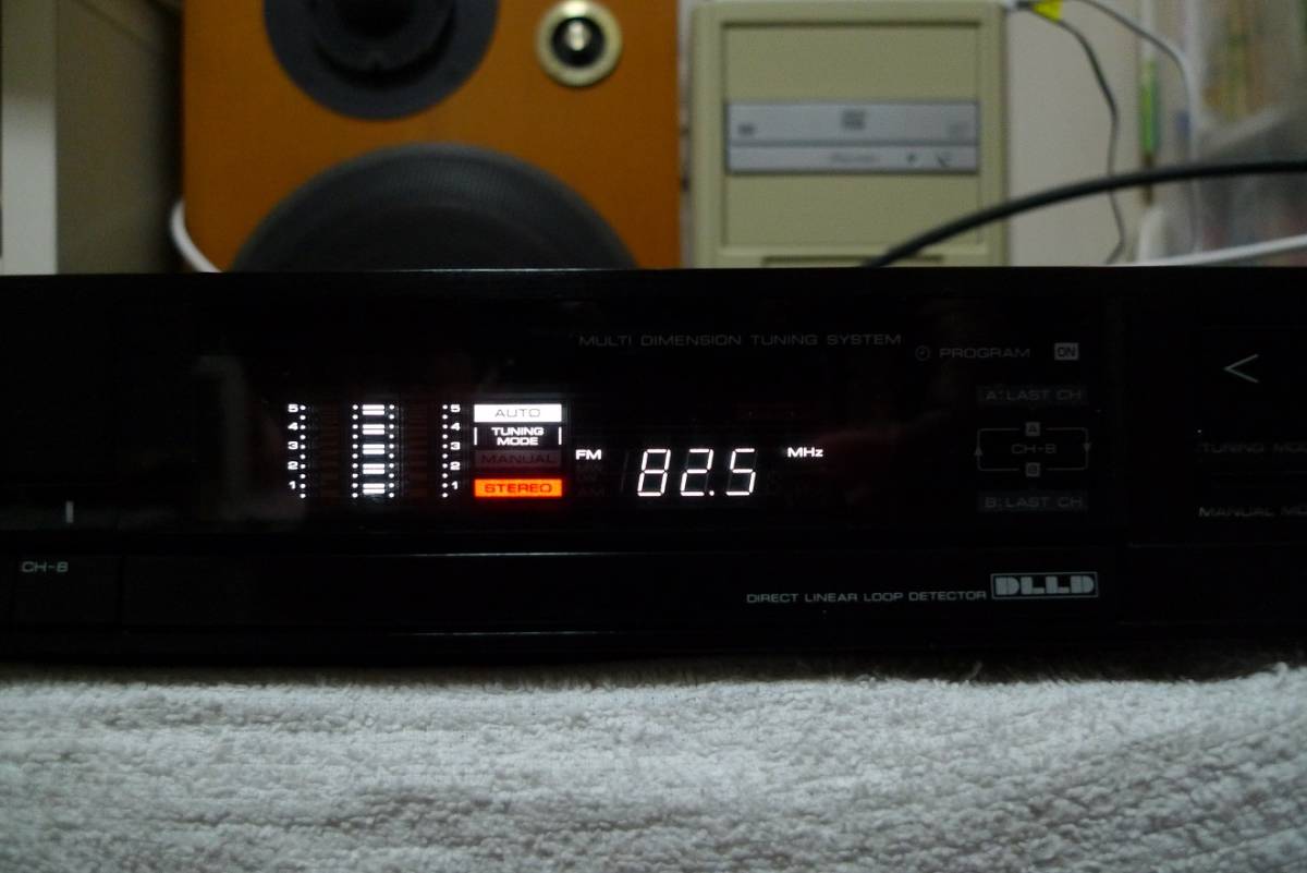 まずまず美品 KENWOOD KT-880F FM/AMチューナー(調整済み完動品) _画像2