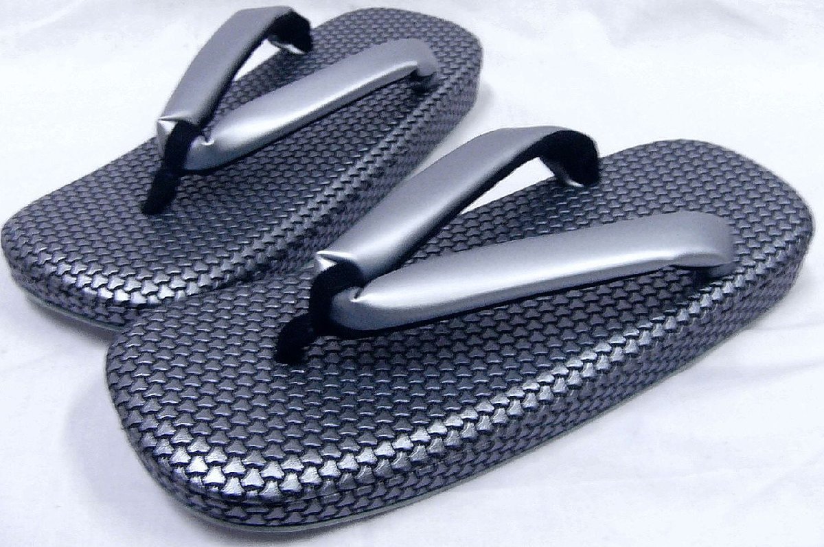  outlet for man sandals setta * dressing up *zo-liM size 201.. gray unused *.. equipped goods 