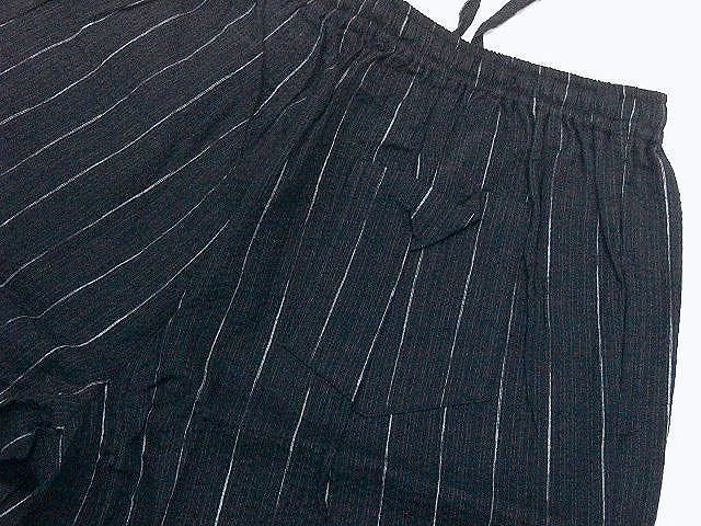  outlet .... thin cloth flax .. jinbei black color length . pattern M 701 unused goods 