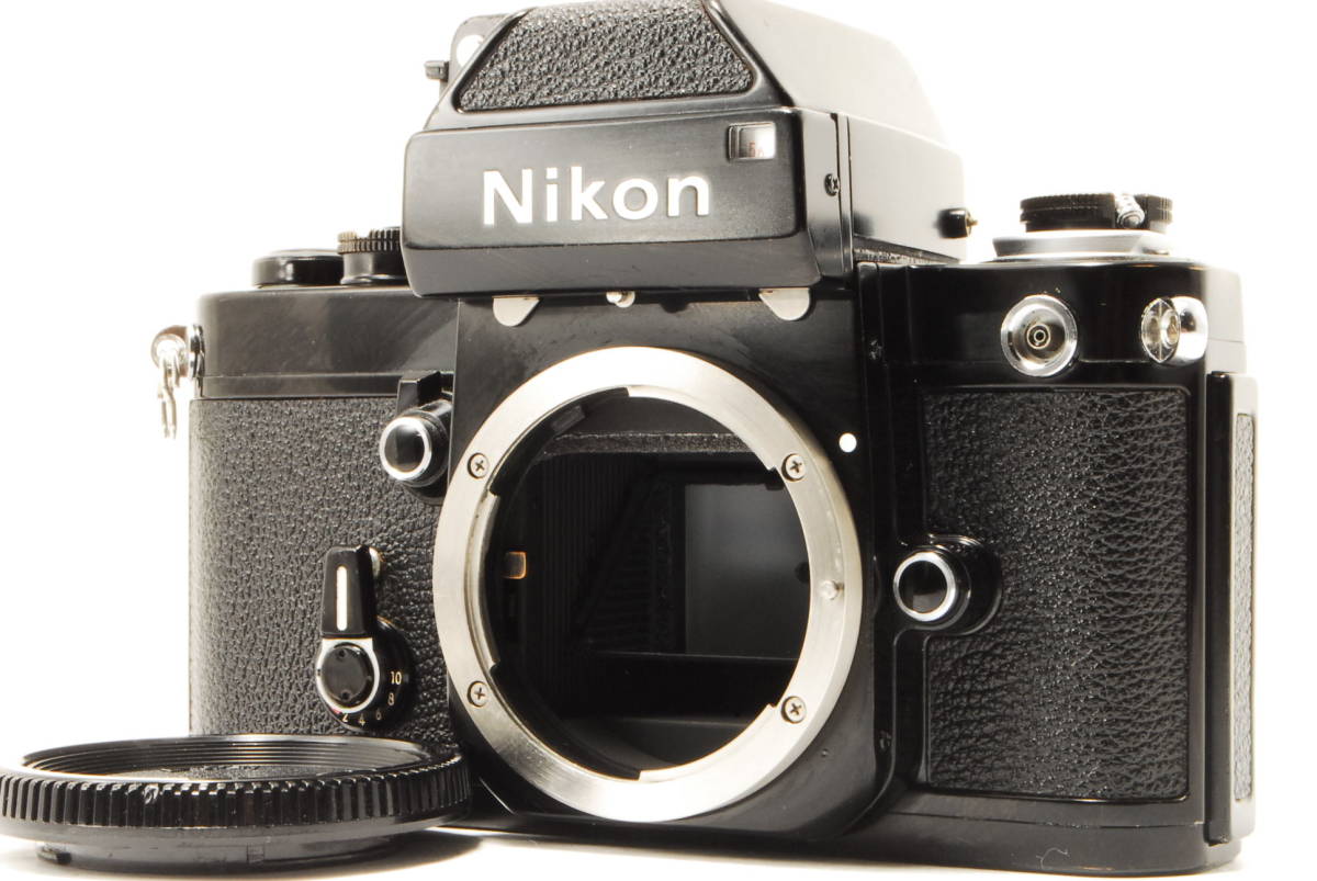 ☆美品 完動品☆ Nikon ニコン F2 ブラックボディ フィルム一眼レフカメ-