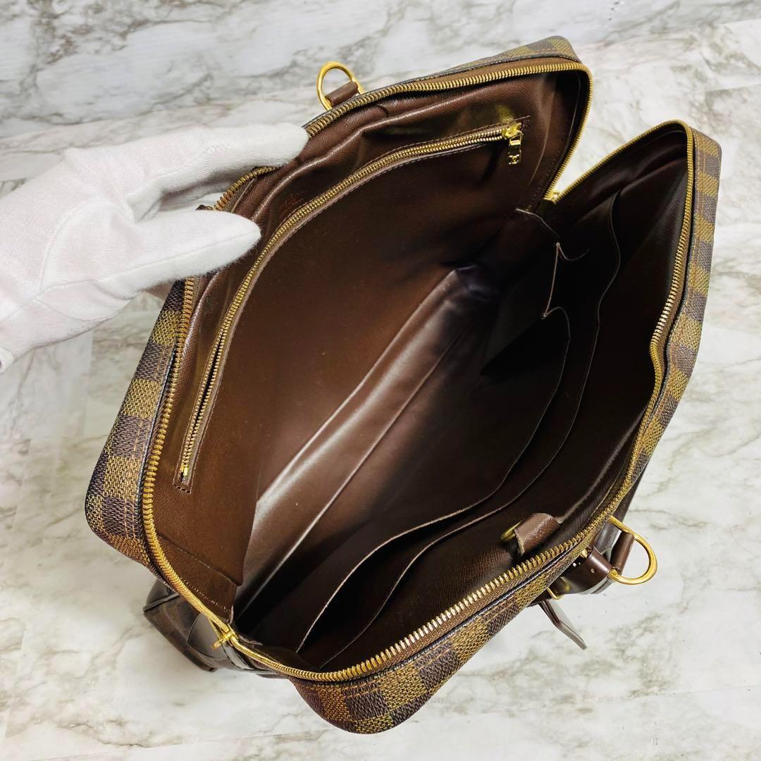 美品】ルイヴィトン ビジネスバッグ ブリーフケース ダミエ A4収納 大