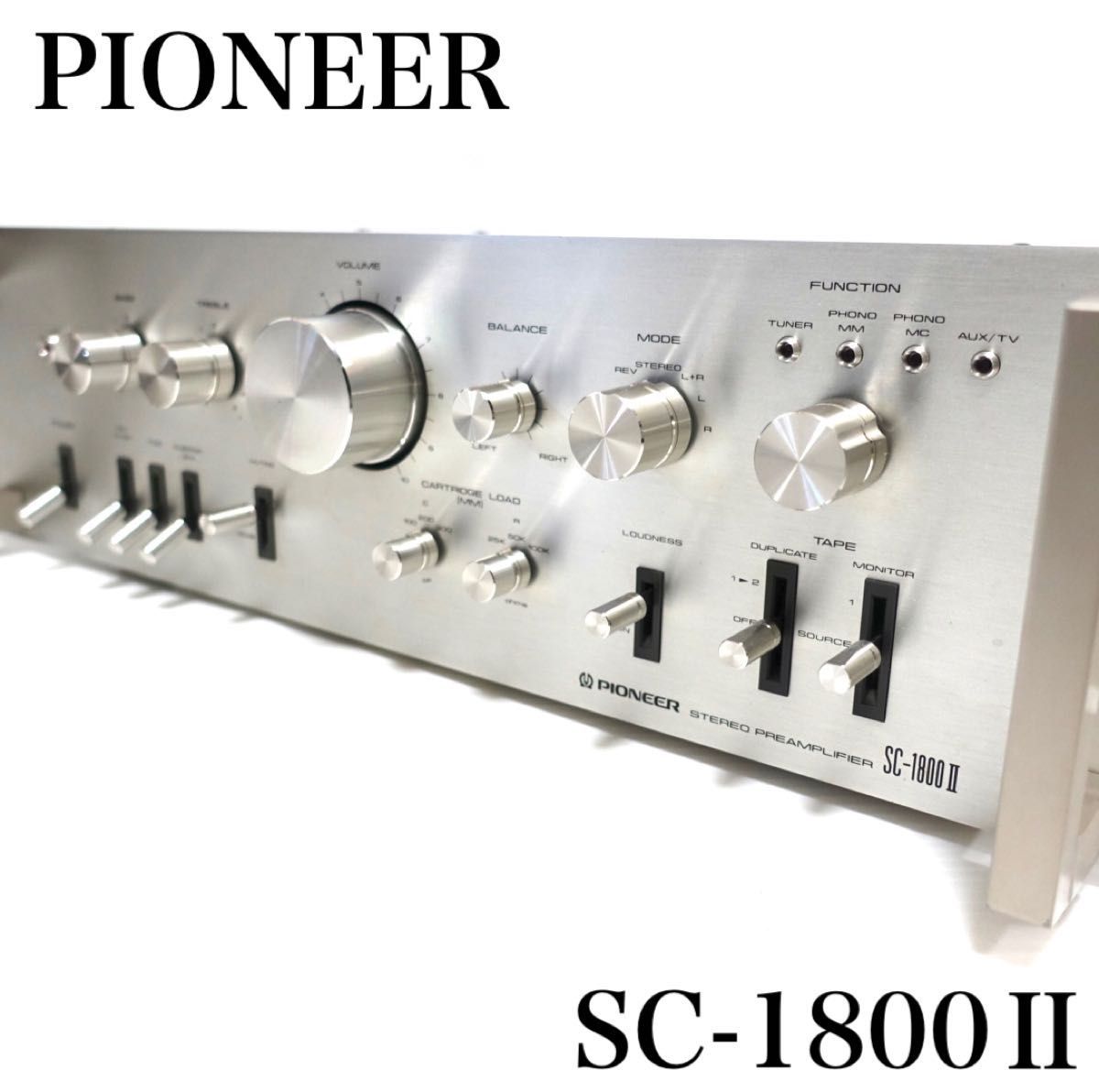 国内配送】 【希少・現状品】 Pioneer パイオニア アンプ SC-1800Ⅱ