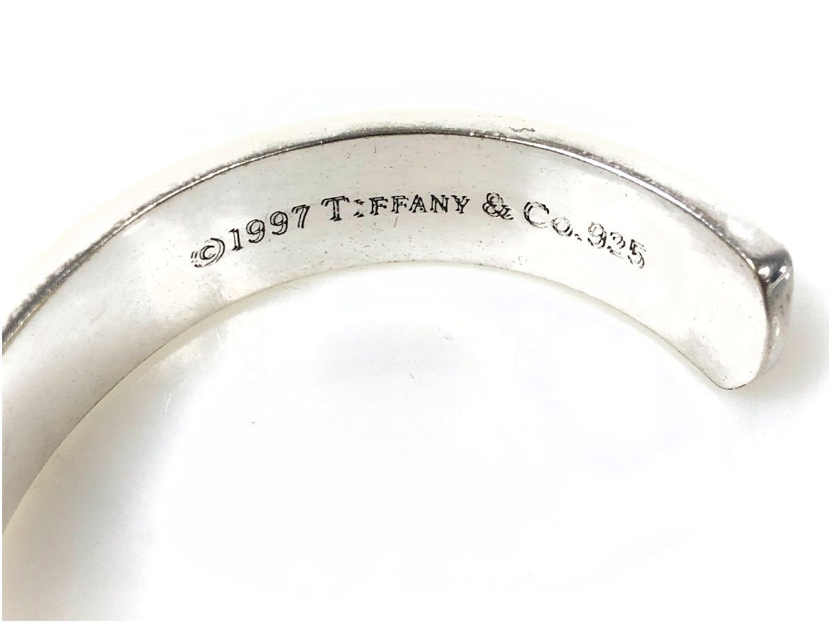 ティファニー TIFFANY 1837 ナロー ワイドバングル シルバー925 YAS