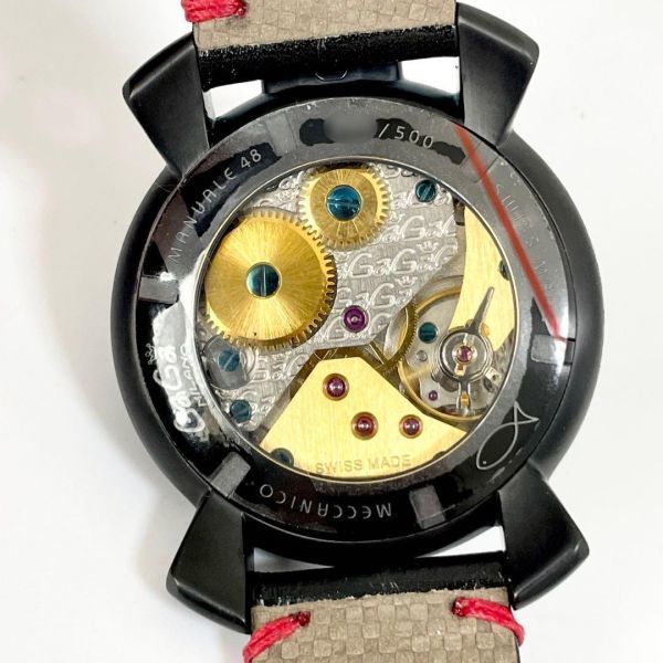207 ガガミラノ時計 メンズ腕時計 ラスベガス 限定品 ルーレット トランプ-